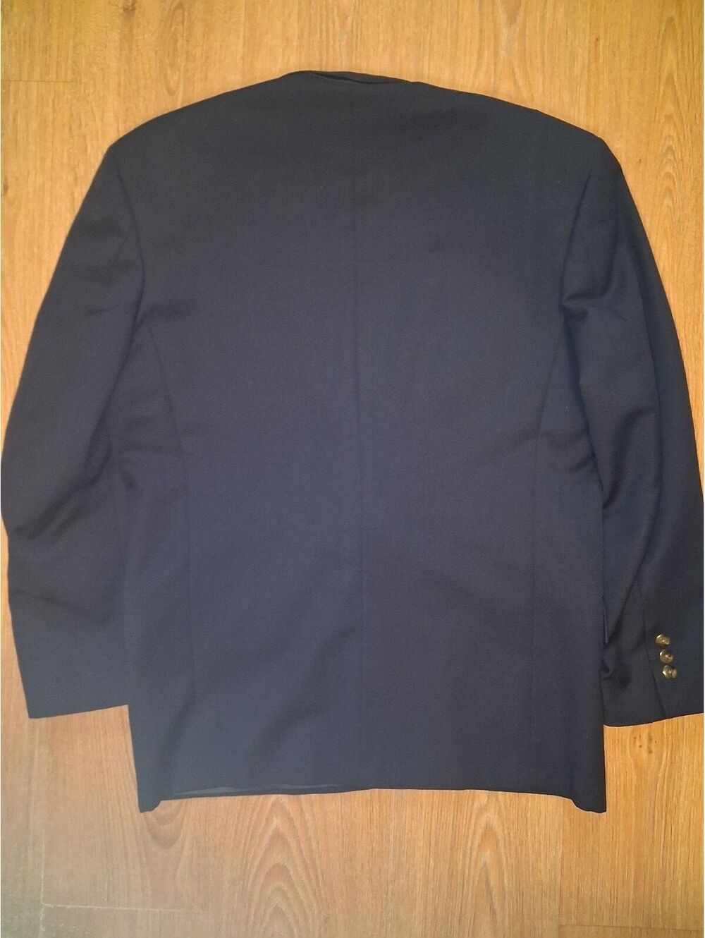Givenchy Double Breasted Blazer Sport Coat 42R Navy Wool - Picture 7 of 10